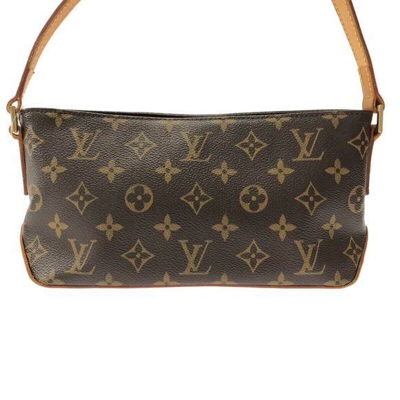 Auth LOUIS VUITTON Trotteur M51240 Brown Monogram AR0063 Shoulder Bag - Picture 5 of 16
